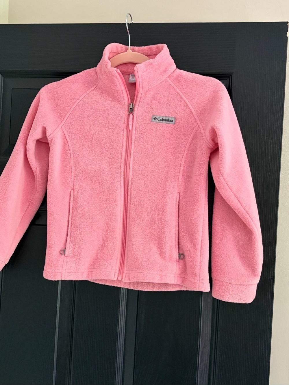 Columbia Pink Zip-Up Fleece Jacket